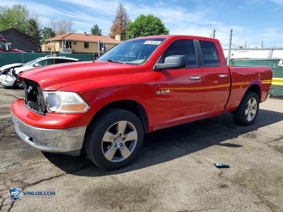 2010 DODGE RAM 1500 – Lot 54792766 auction photo