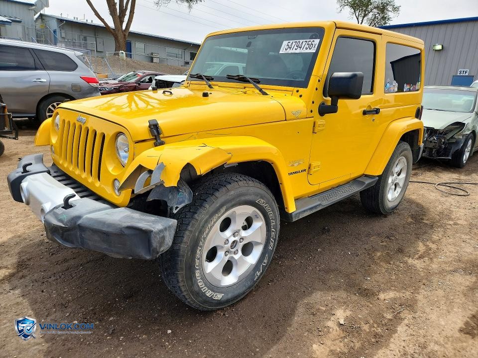 2015 JEEP WRANGLER SAHARA – Lot 54794756 auction photo
