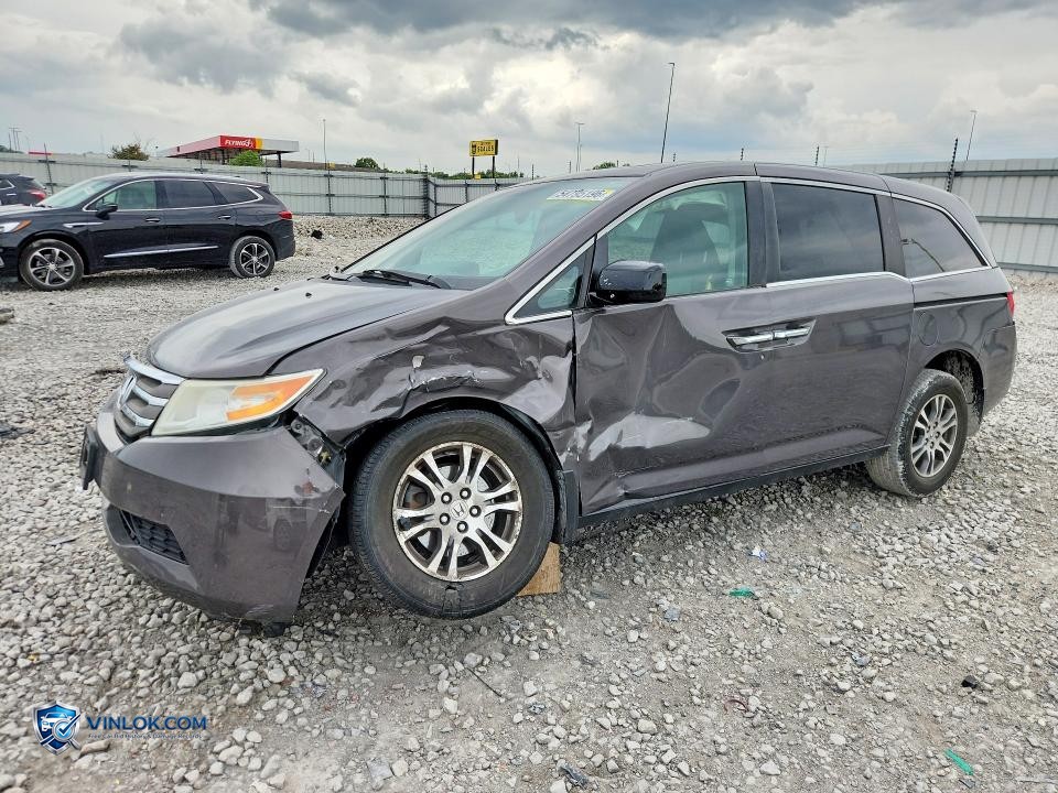 2013 HONDA ODYSSEY EXL – Lot 54795196 auction photo