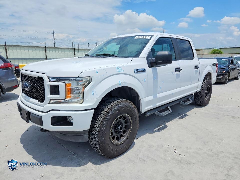 2019 FORD F150 SUPERCREW – Lot 54796026 auction photo