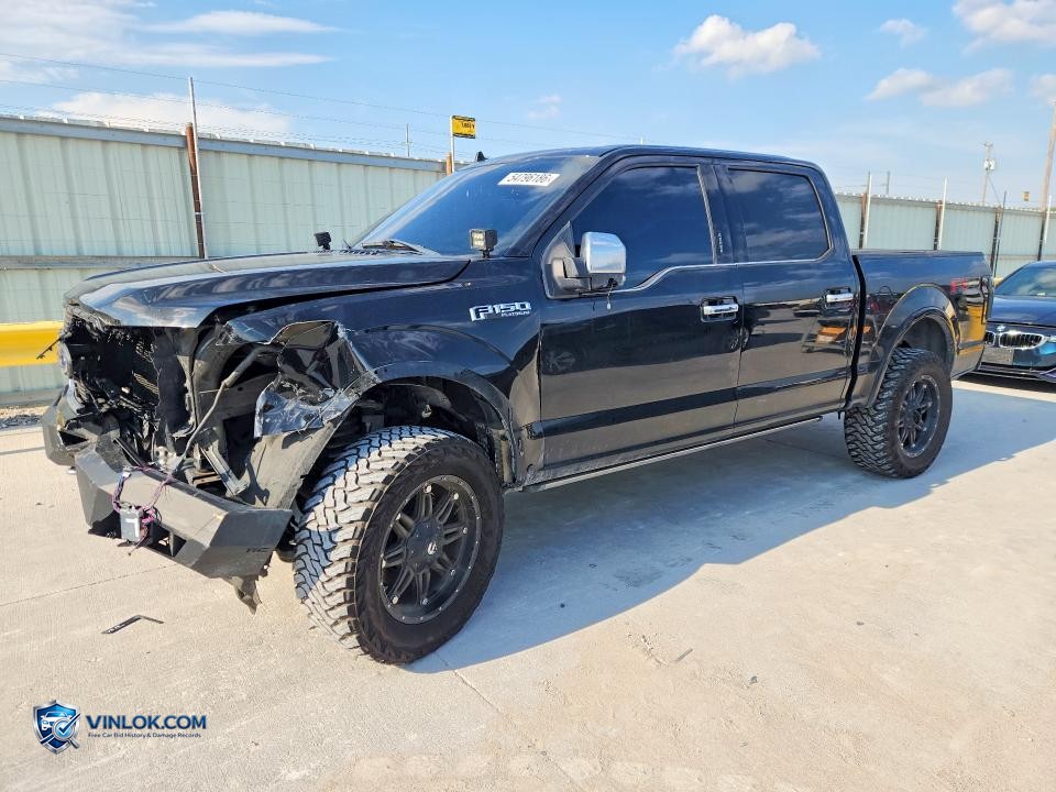 2018 FORD F150 SUPERCREW – Lot 54796186 auction photo