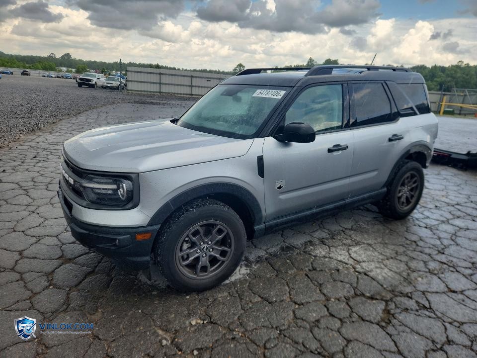 2021 FORD BRONCO SPORT BIG BEND – Lot 54797406 auction photo