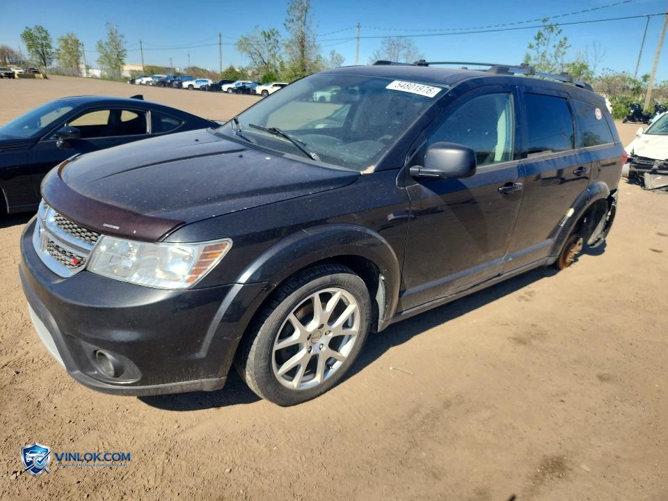 2013 DODGE JOURNEY SXT – Lot 54801976 auction photo