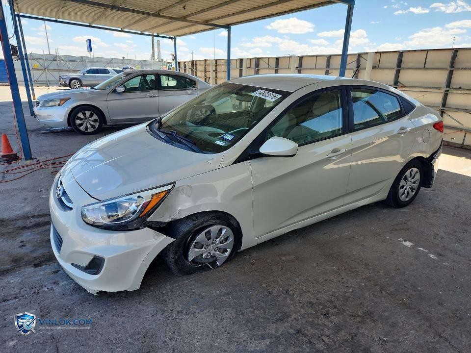 2017 HYUNDAI ACCENT SE – Lot 54802016 auction photo
