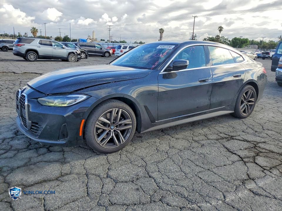 2024 BMW 430I GRAN COUPE – Lot 54802056 auction photo