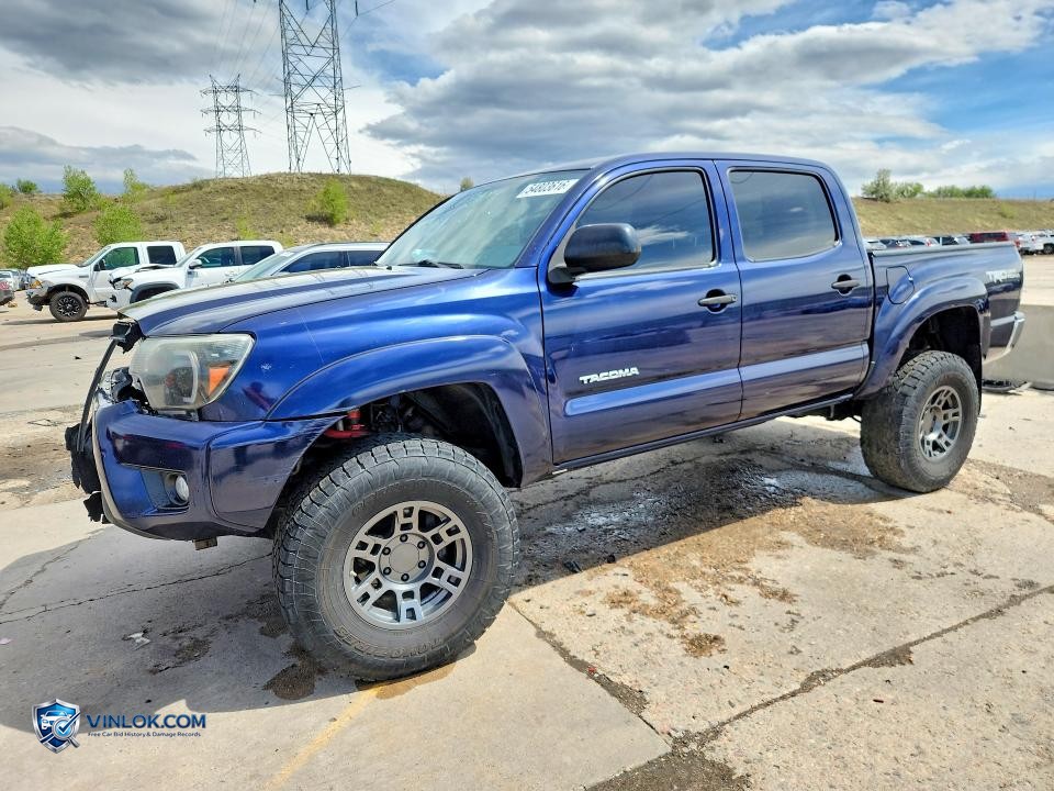 2013 TOYOTA TACOMA DOUBLE CAB – Lot 54803616 auction photo