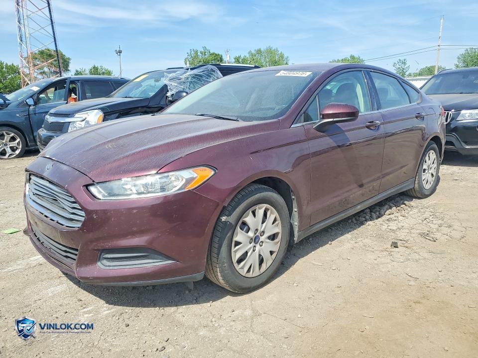 2013 FORD FUSION S – Lot 54804976 auction photo