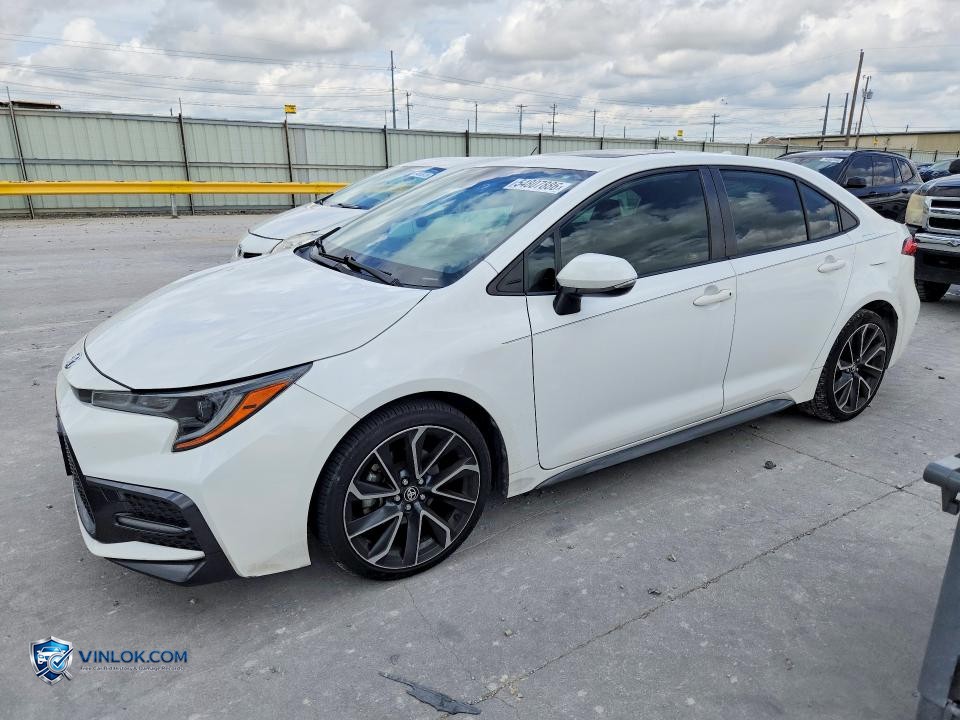 2020 TOYOTA COROLLA SE – Lot 54807886 auction photo