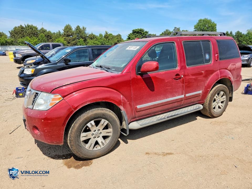 2012 NISSAN PATHFINDER S – Lot 54811136 auction photo