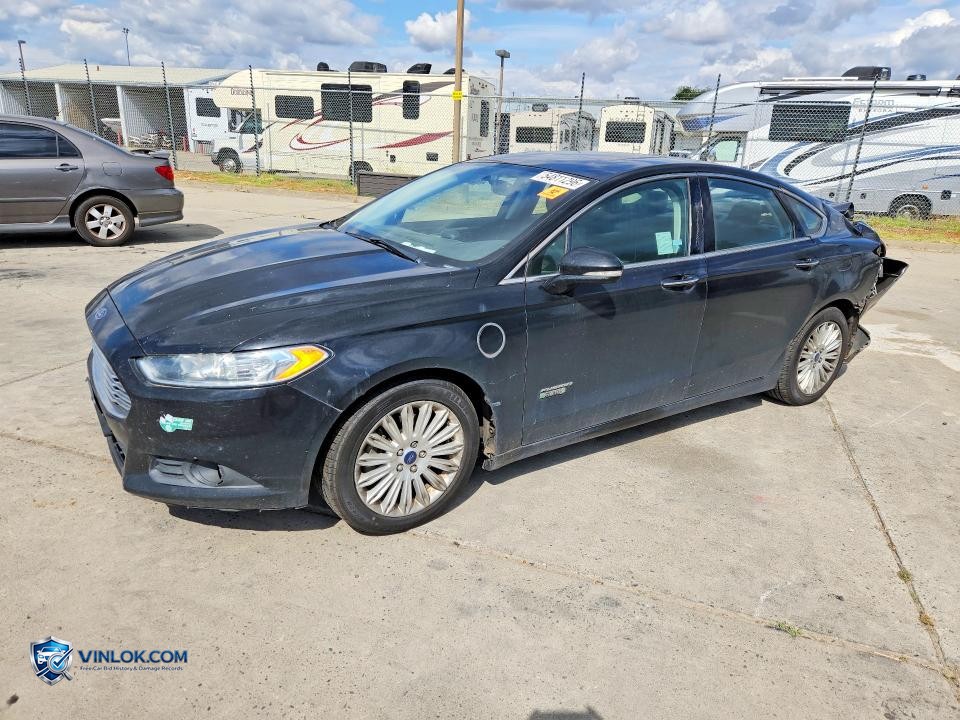 2016 FORD FUSION SE PHEV – Lot 54811296 auction photo