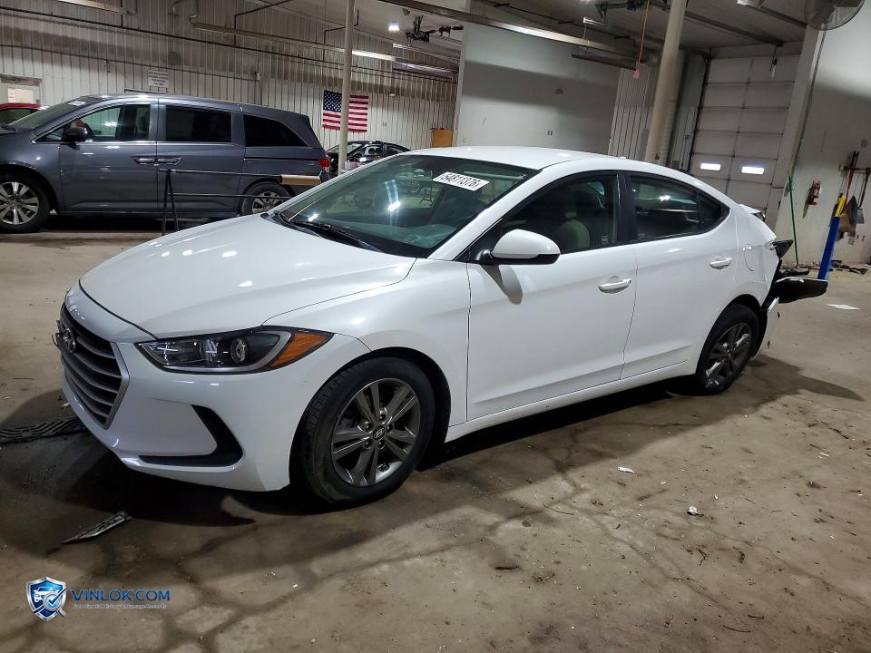 2018 HYUNDAI ELANTRA SEL – Lot 54811376 auction photo