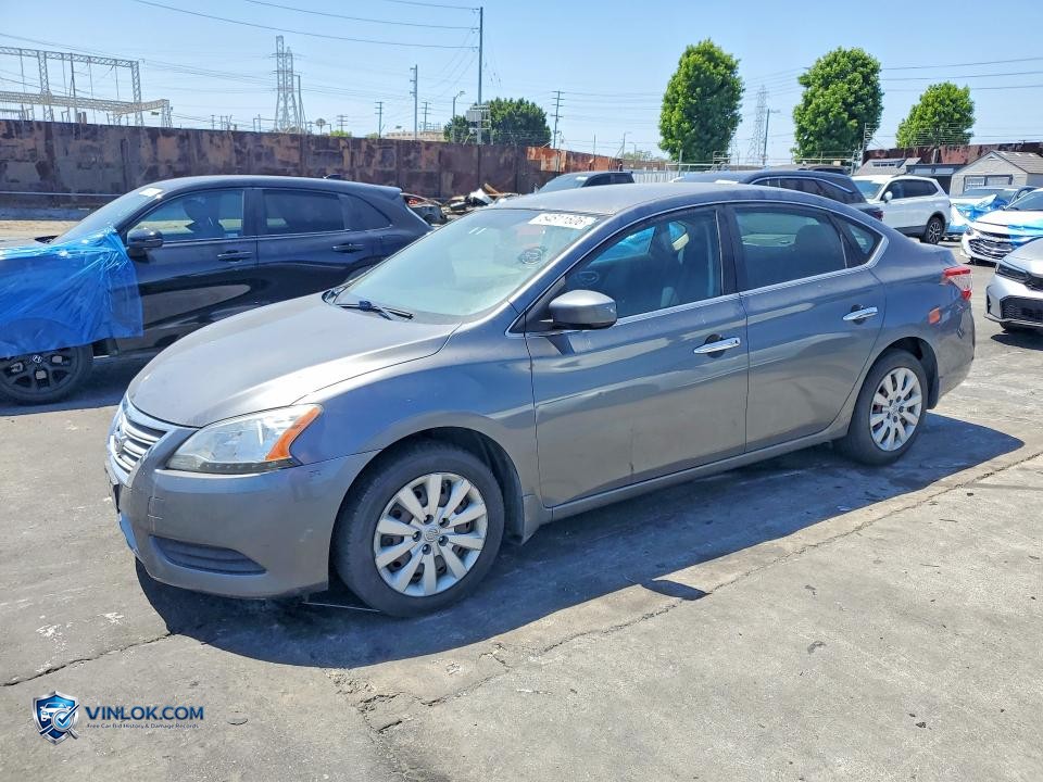 2015 NISSAN SENTRA SV – Lot 54811606 auction photo