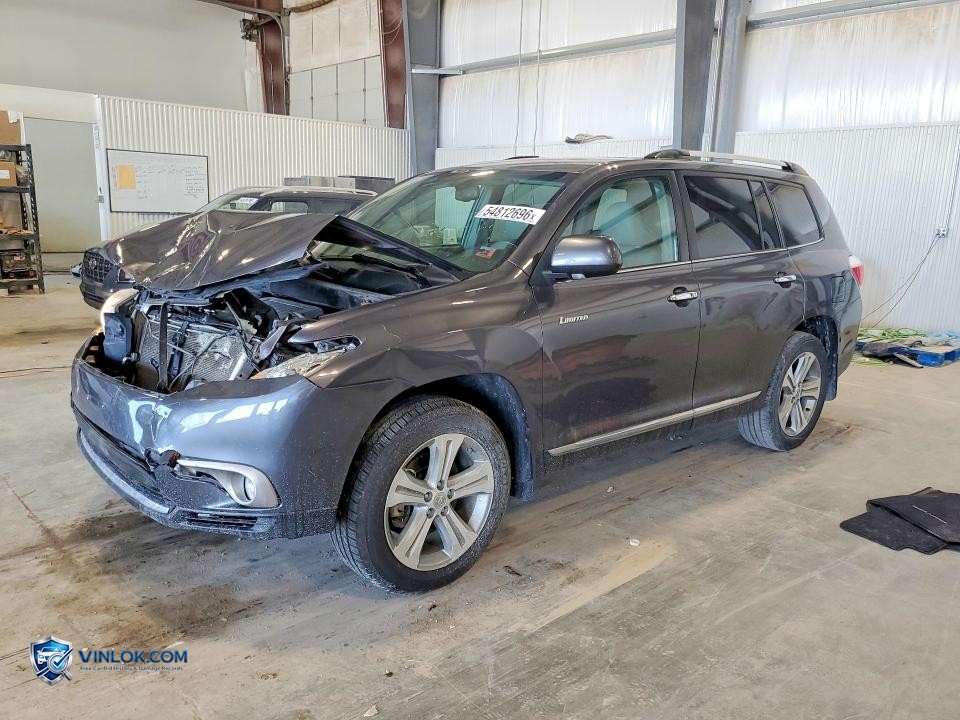 2013 TOYOTA HIGHLANDER LIMITED – Lot 54812696 auction photo