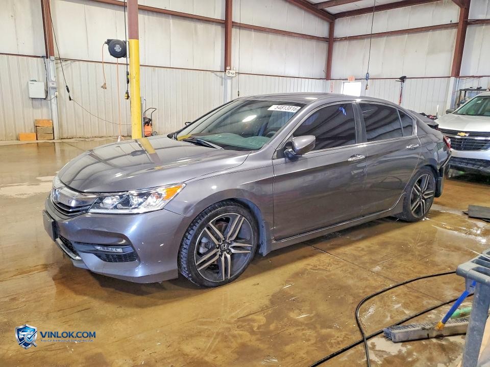 2017 HONDA ACCORD SPORT – Lot 54813816 auction photo