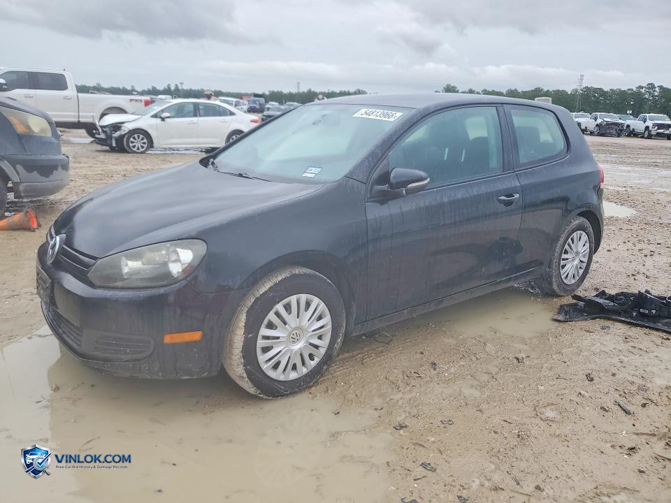 2012 VOLKSWAGEN GOLF – Lot 54813966 auction photo