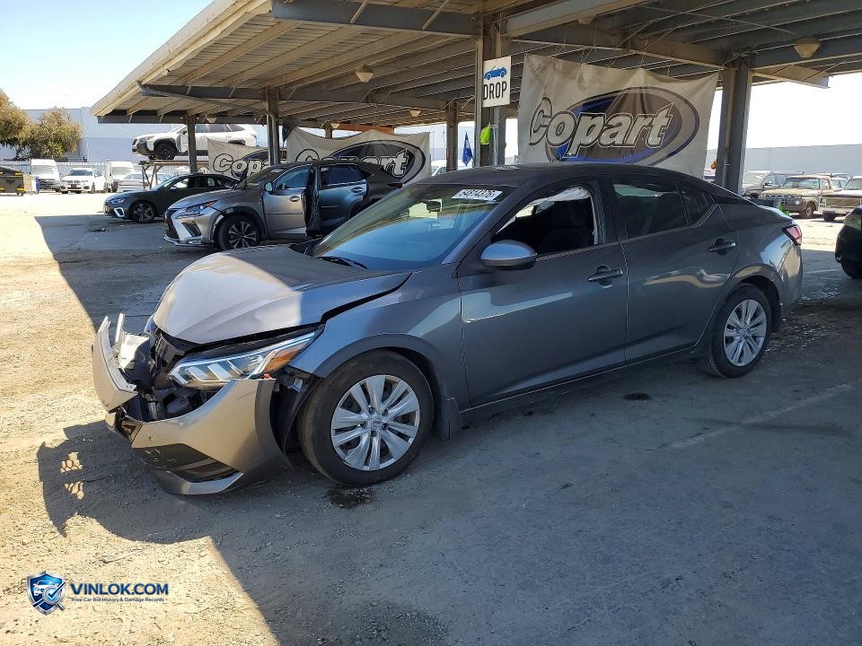 2020 NISSAN SENTRA S – Lot 54814376 auction photo