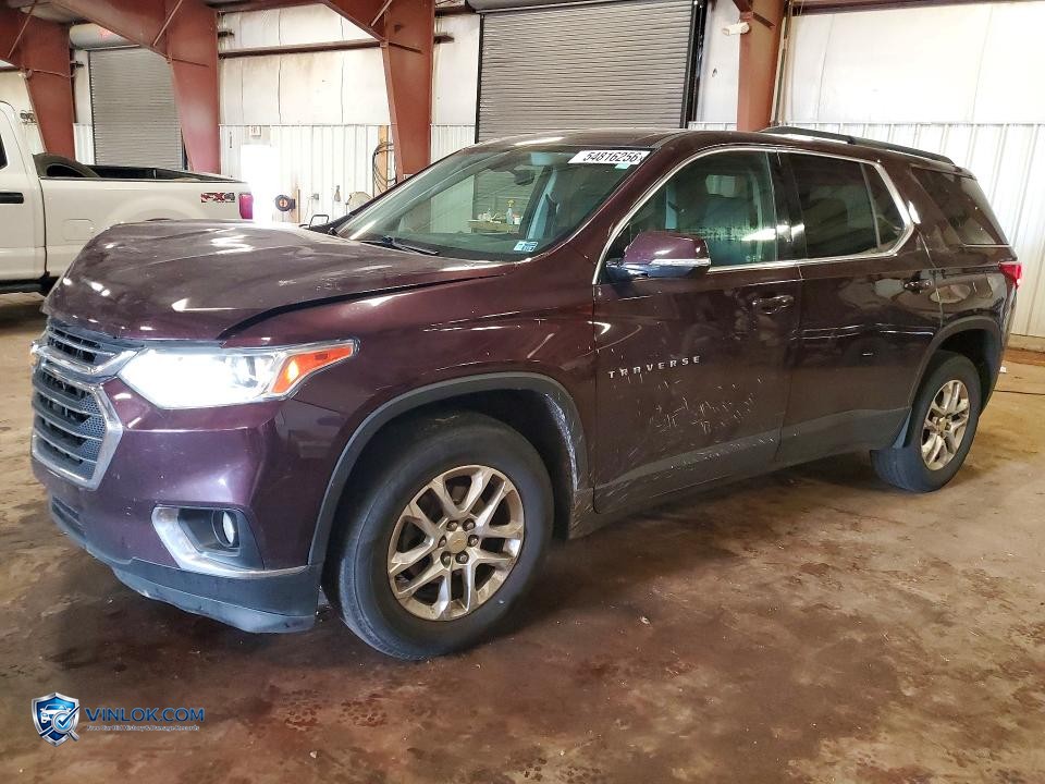 2019 CHEVROLET TRAVERSE LT – Lot 54816256 auction photo