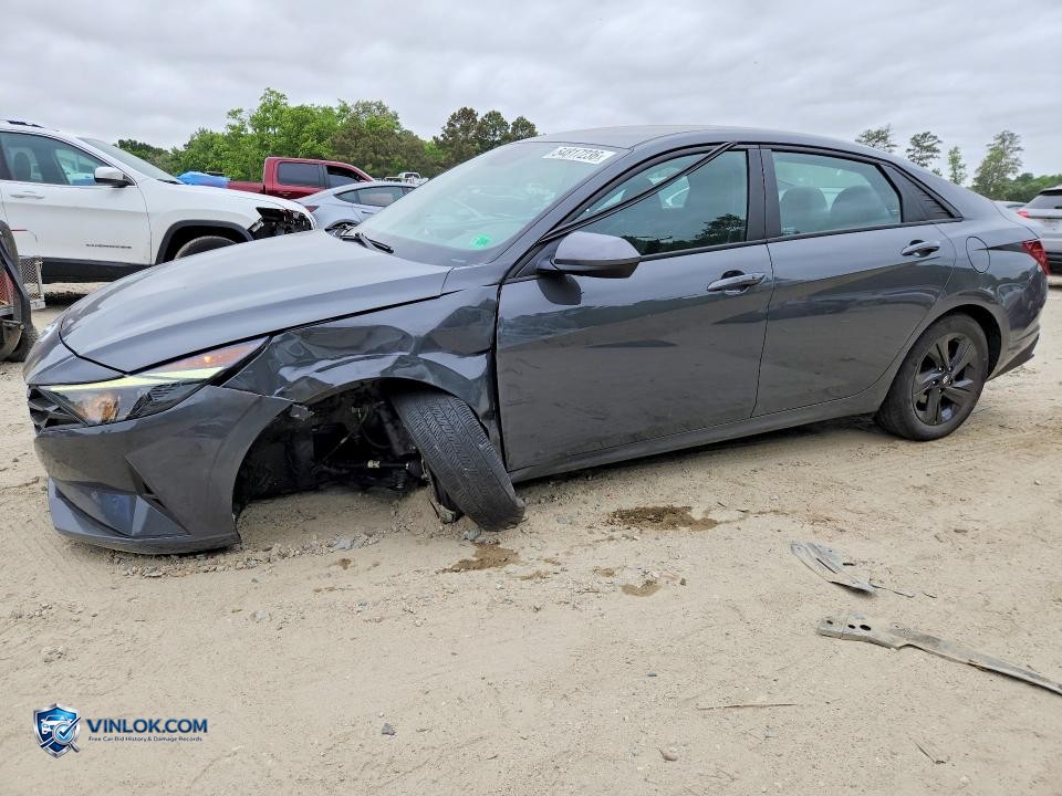 2023 HYUNDAI ELANTRA SEL – Lot 54817236 auction photo