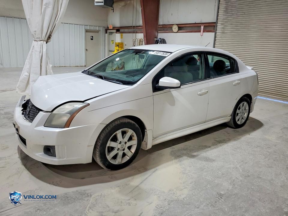 2012 NISSAN SENTRA 2.0 – Lot 54817836 auction photo