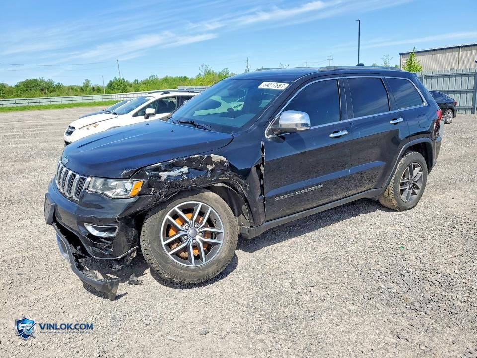 2019 JEEP GRAND CHEROKEE LIMITED – Lot 54817866 auction photo