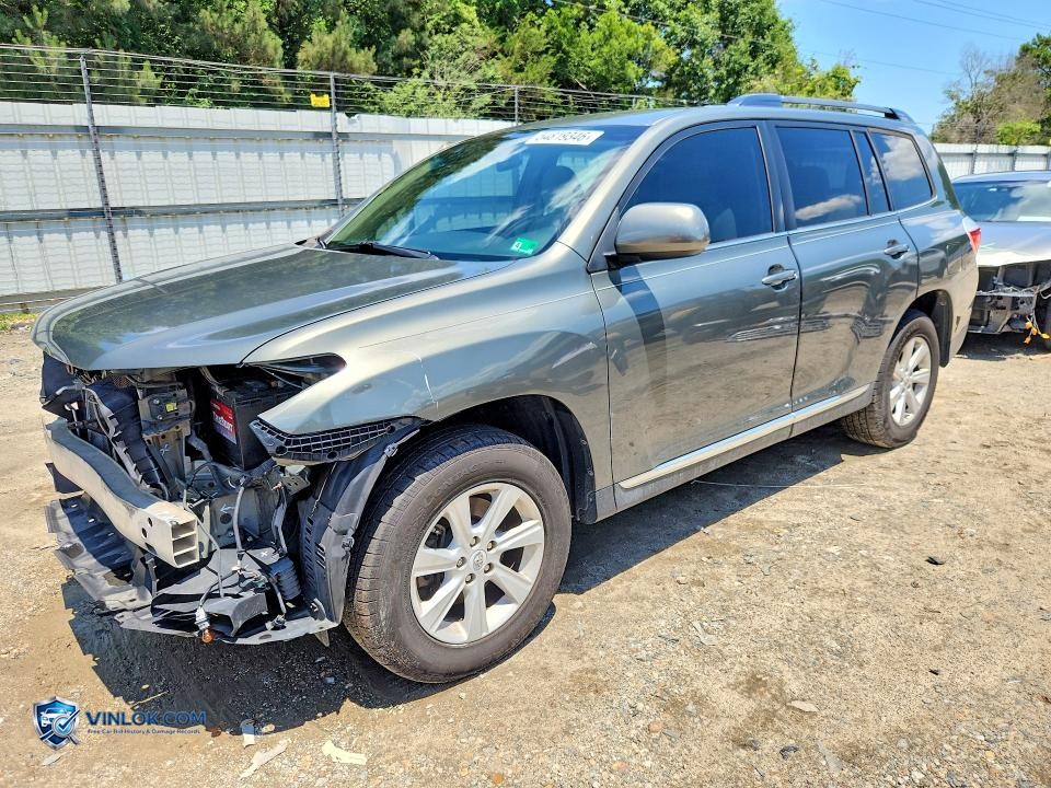 2012 TOYOTA HIGHLANDER BASE – Lot 54819346 auction photo