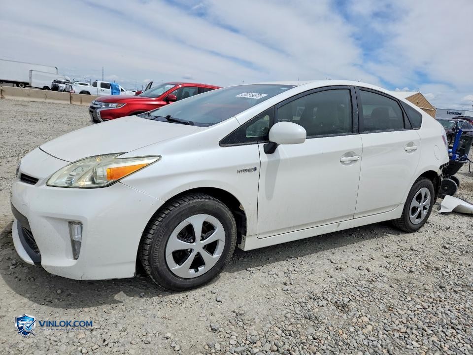 2012 TOYOTA PRIUS TWO – Lot 54819876 auction photo