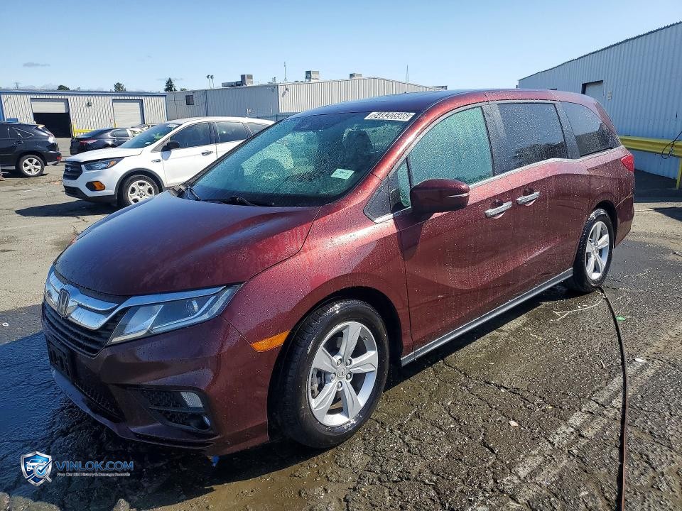 2018 HONDA ODYSSEY EXL – Lot 54820596 auction photo