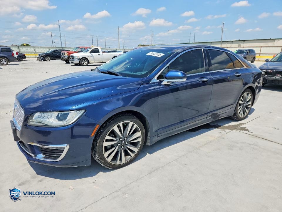 2017 LINCOLN MKZ RESERVE – Lot 54822626 auction photo