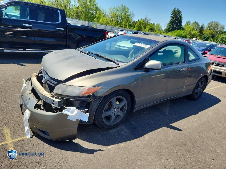 2008 HONDA CIVIC LX – Lot 54822926 auction photo