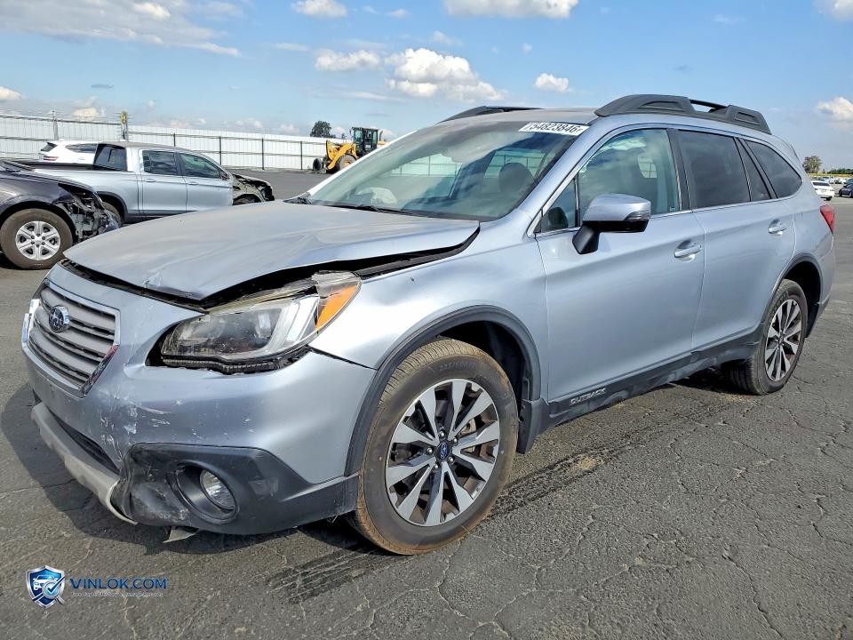 2017 SUBARU OUTBACK 2.5I LIMITED – Lot 54823846 auction photo