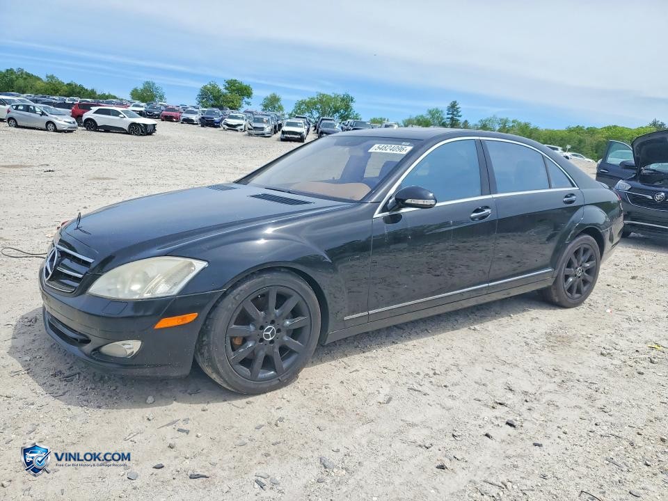 2008 MERCEDES-BENZ S 550 4MATIC – Lot 54824096 auction photo