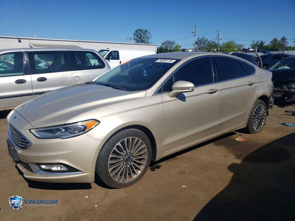 2017 FORD FUSION SE – Lot 54826116 auction photo