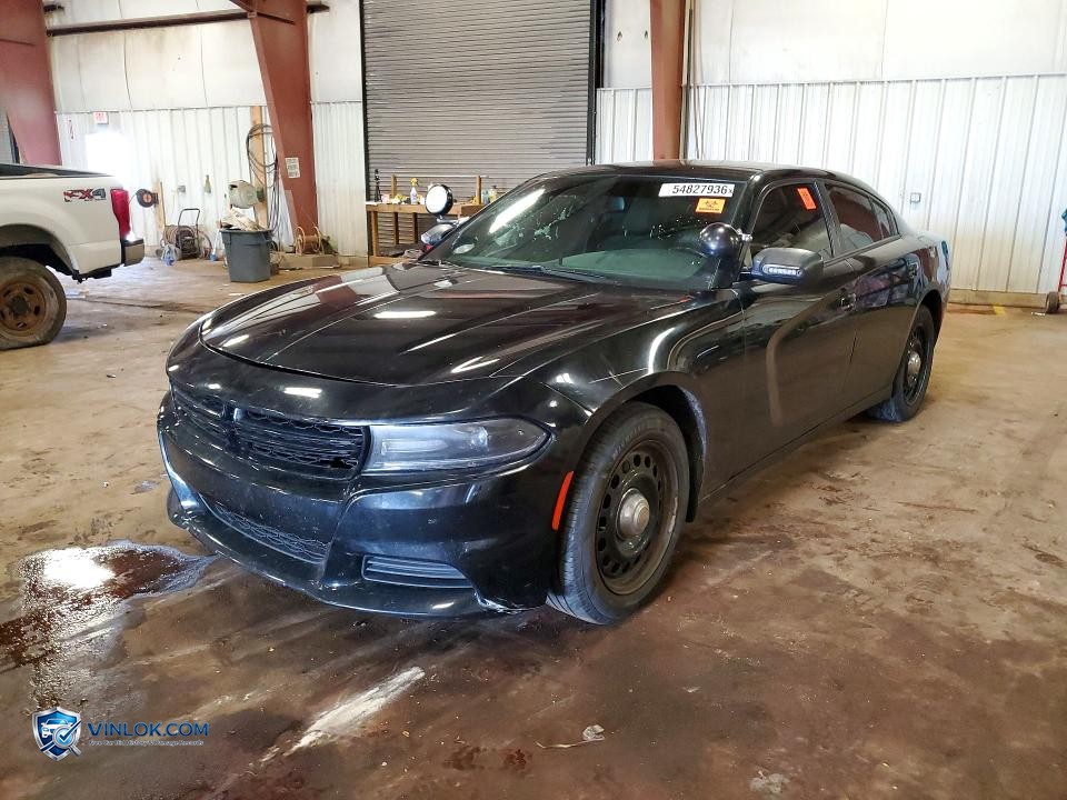 2016 DODGE CHARGER POLICE – Lot 54827936 auction photo