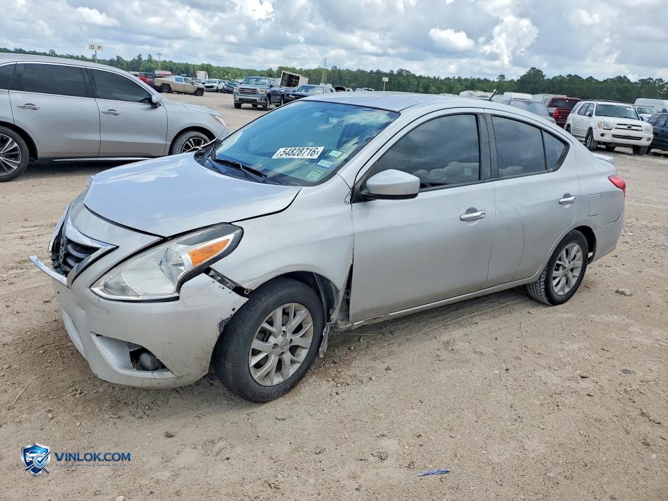 2019 NISSAN VERSA SV – Lot 54828716 auction photo