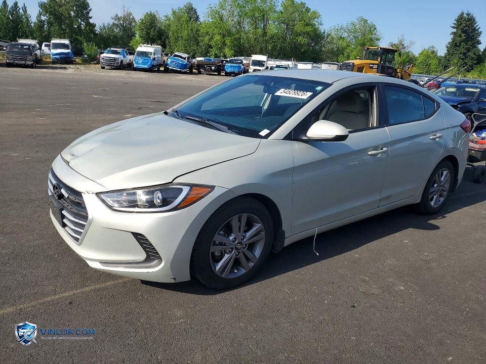 2018 HYUNDAI ELANTRA SEL – Lot 54829926 auction photo