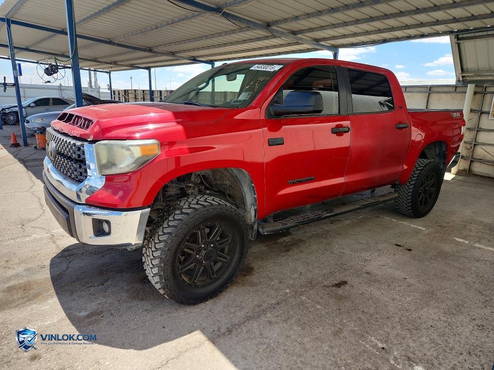 2019 TOYOTA TUNDRA CREWMAX SR5 – Lot 54830016 auction photo