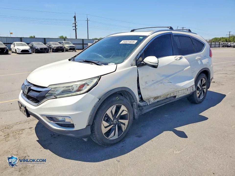 2016 HONDA CR-V TOURING – Lot 54831826 auction photo
