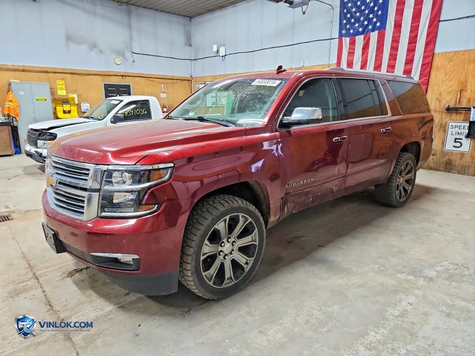 2018 CHEVROLET SUBURBAN K1500 PREMIER – Lot 54833076 auction photo