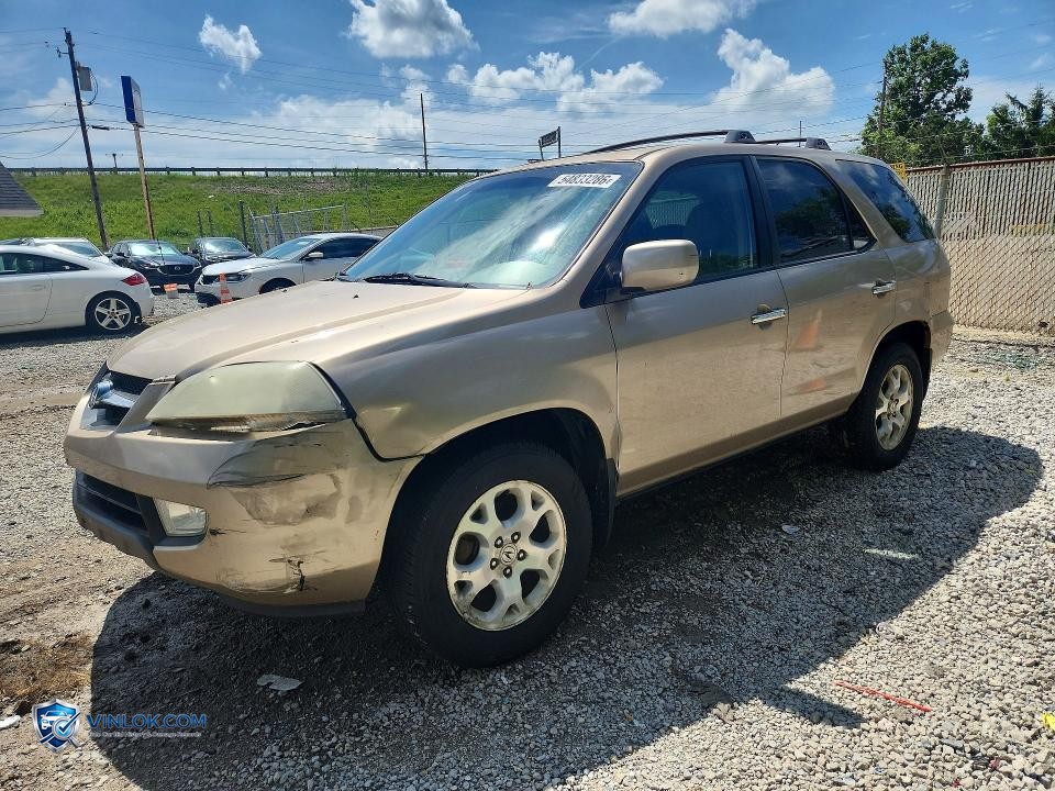 2002 ACURA MDX TOURING – Lot 54833286 auction photo