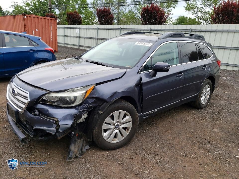 2017 SUBARU OUTBACK 2.5I PREMIUM – Lot 54833726 auction photo