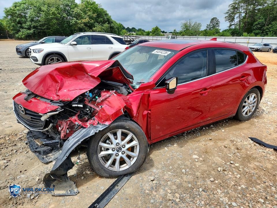 2016 MAZDA 3 GRAND TOURING – Lot 54834236 auction photo