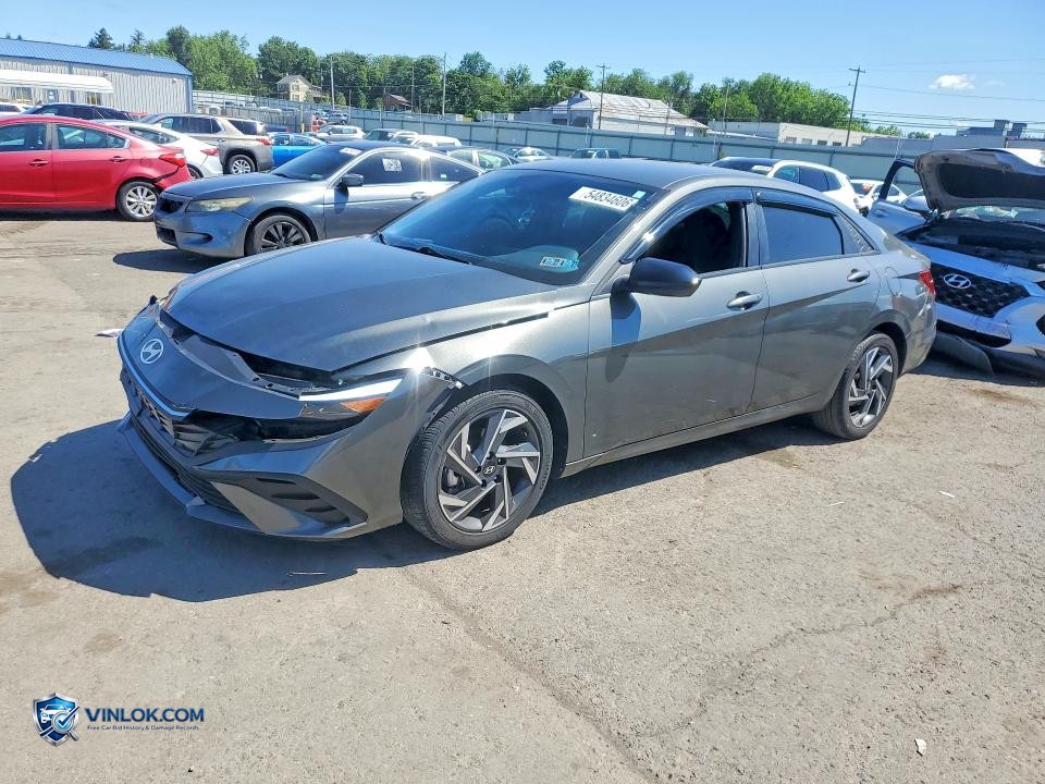 2025 HYUNDAI ELANTRA SEL SPORT – Lot 54834606 auction photo