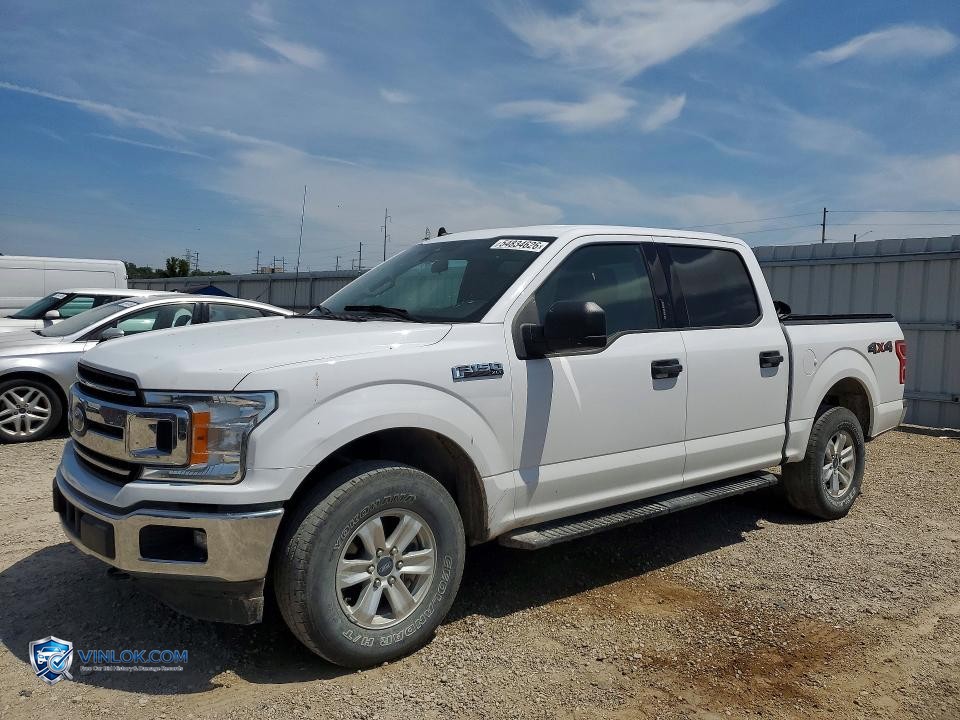 2019 FORD F150 SUPERCREW – Lot 54834626 auction photo