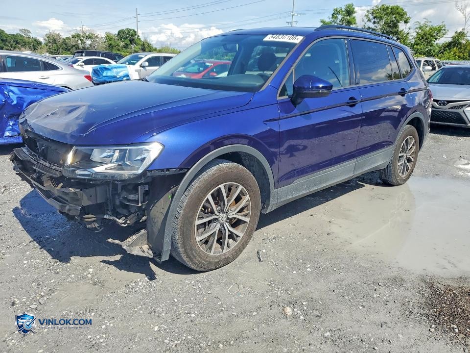 2021 VOLKSWAGEN TIGUAN S – Lot 54836106 auction photo