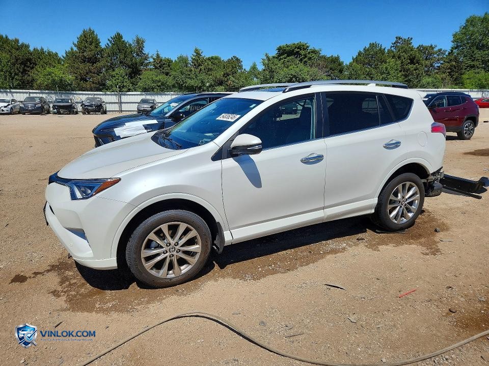2017 TOYOTA RAV4 PLATINUM – Lot 54836246 auction photo