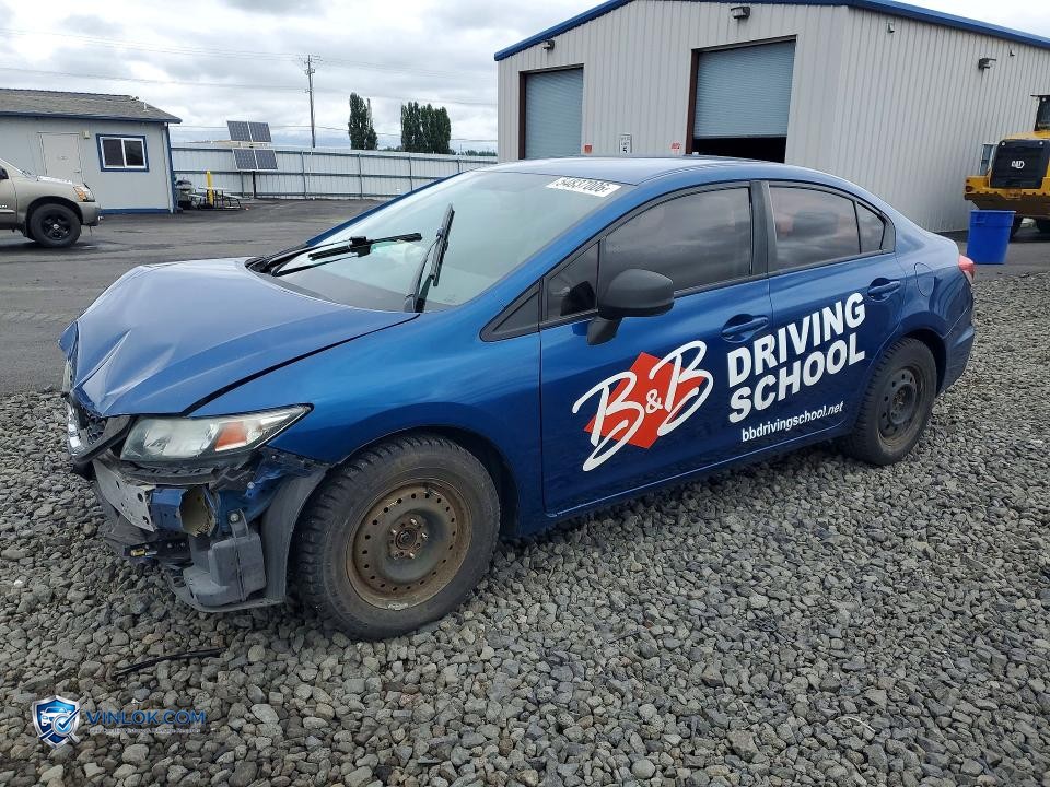 2015 HONDA CIVIC LX – Lot 54837006 auction photo