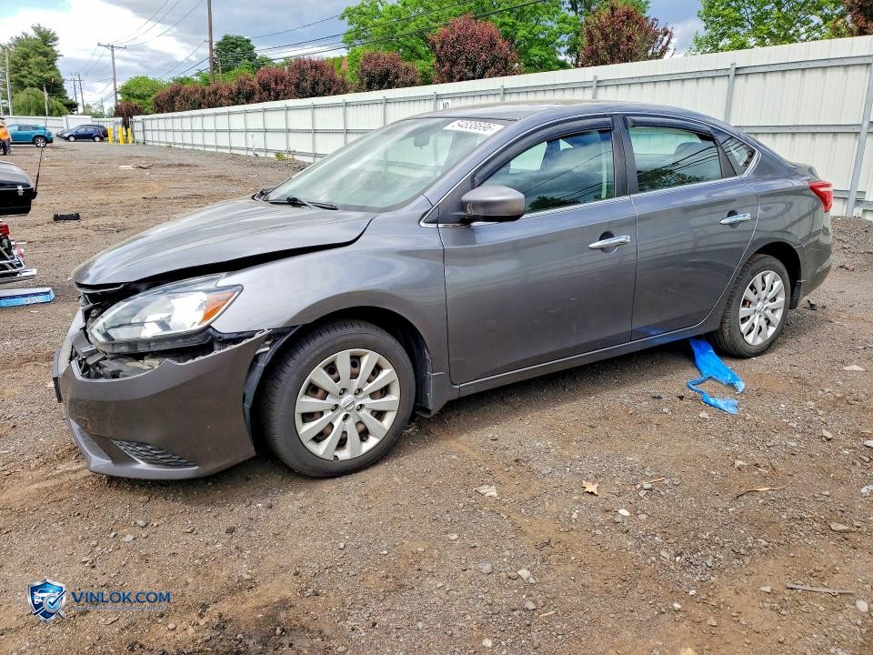 2017 NISSAN SENTRA S – Lot 54838696 auction photo