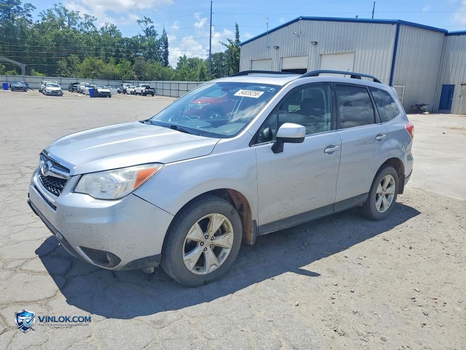 2015 SUBARU FORESTER 2.5I LIMITED – Lot 54839256 auction photo