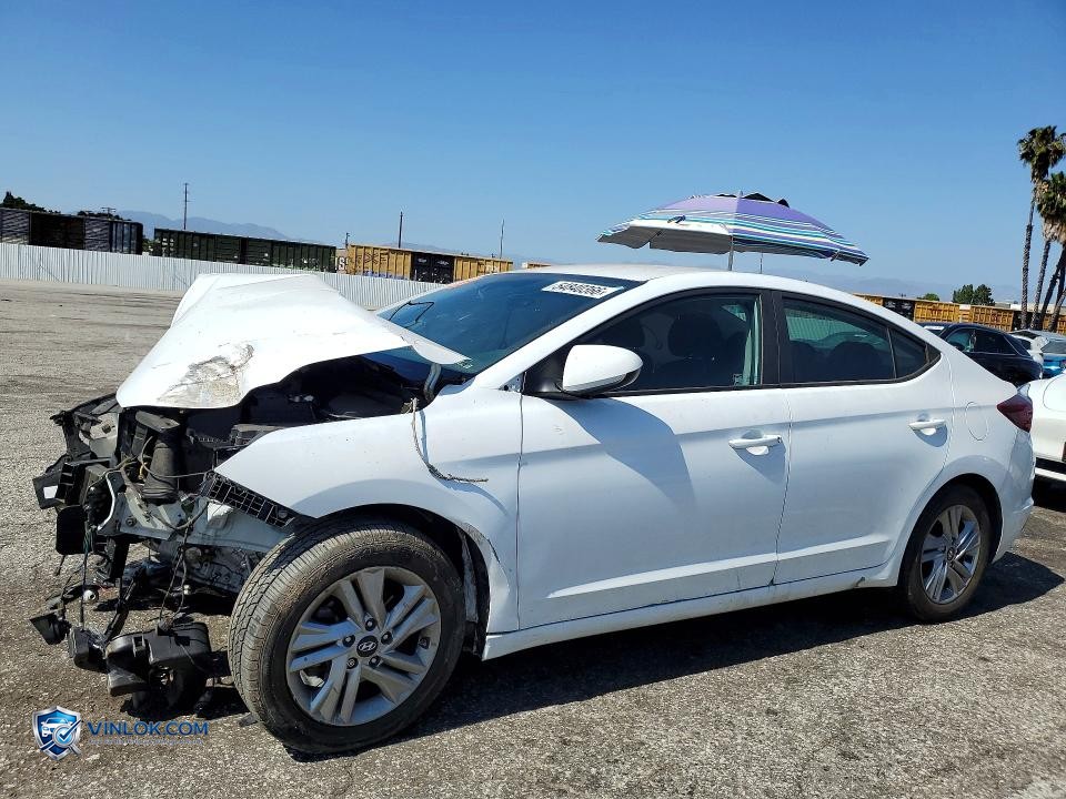 2020 HYUNDAI ELANTRA SEL – Lot 54840366 auction photo