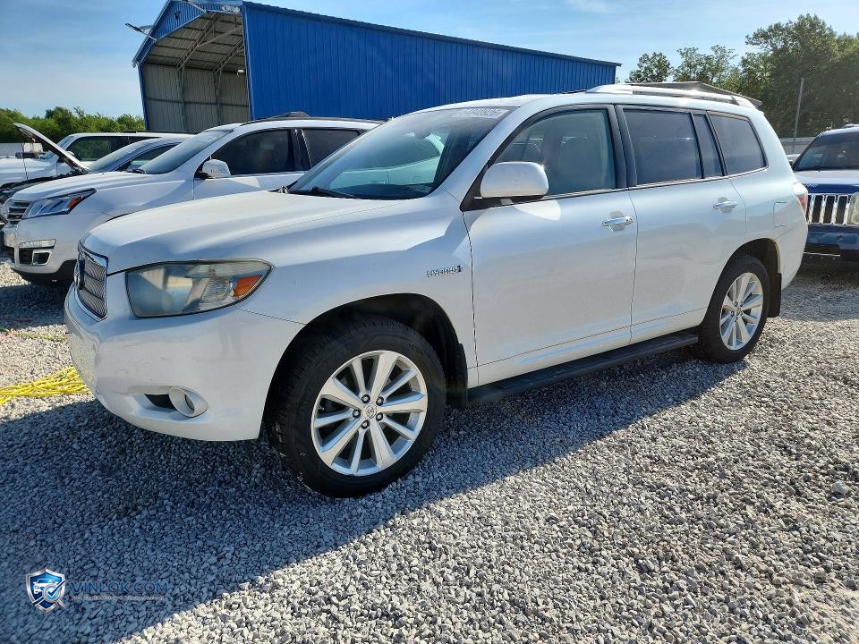 2010 TOYOTA HIGHLANDER HYBRID LIMITED – Lot 54840926 auction photo